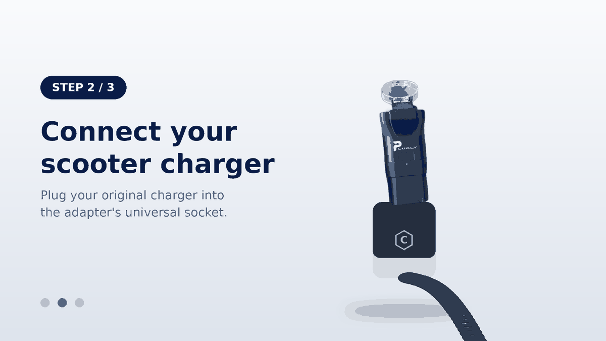 Plug in your charger